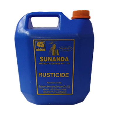 SUNANDA Global RUSTICIDE Pale yellow Glossy Finish 5L rust remover shop online