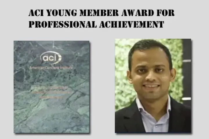 You are currently viewing Sourabh Manjrekar received ACI Young Member Award For Professional Achievement