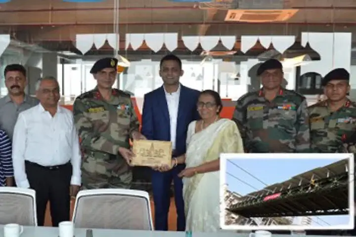 You are currently viewing Indian Army congratulated Sunanda Global for providing structural steel protection system