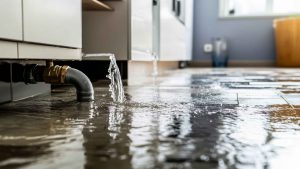 water leak