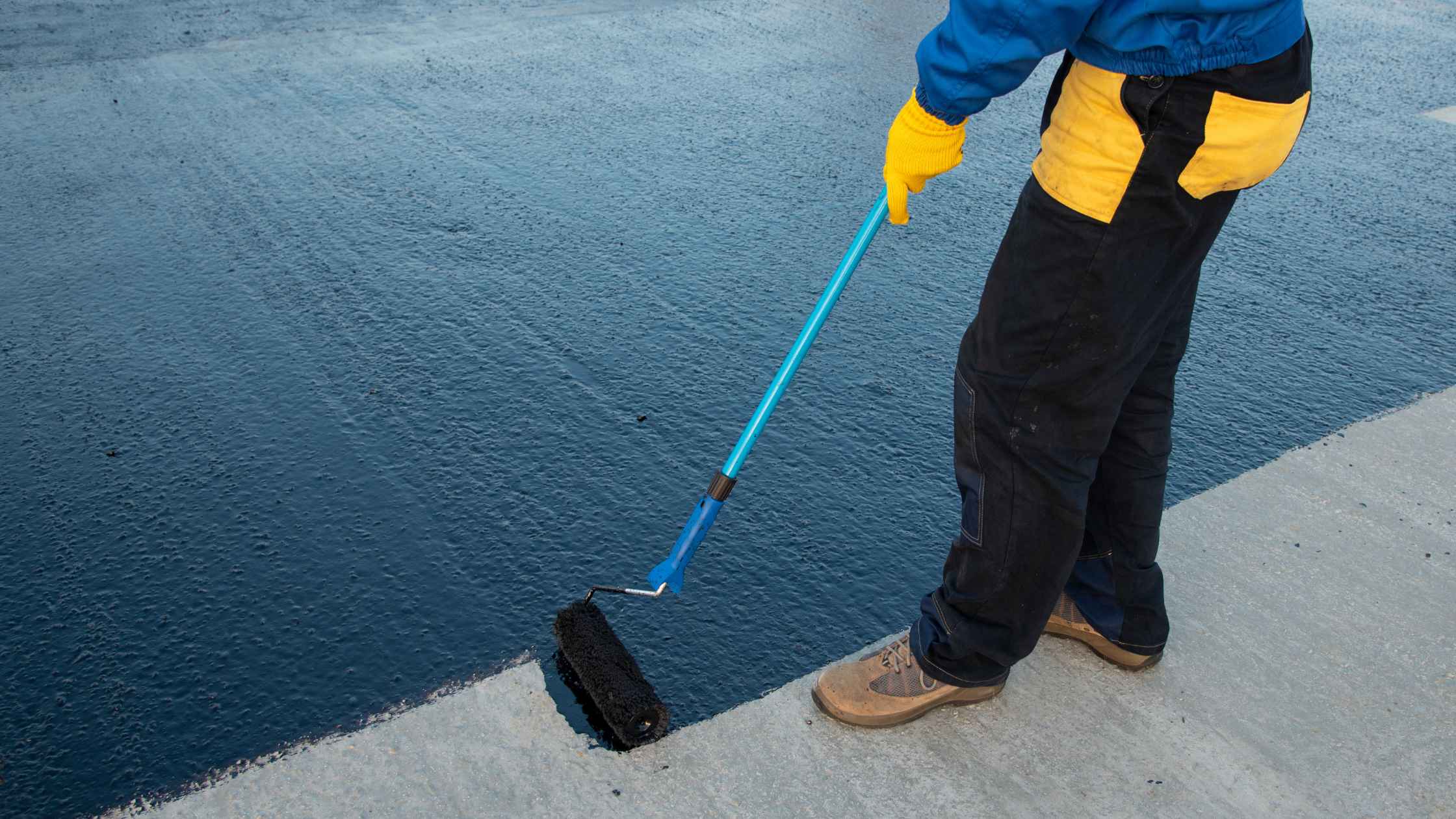 HDPE membrane waterproofing