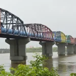 Anti-corrosive treatment for Anjur Bridge across Ulhas River at Thane