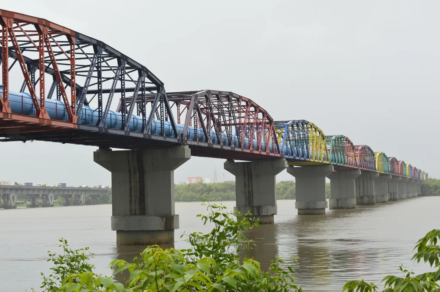 You are currently viewing Anti-corrosive treatment for Anjur Bridge across Ulhas River at Thane