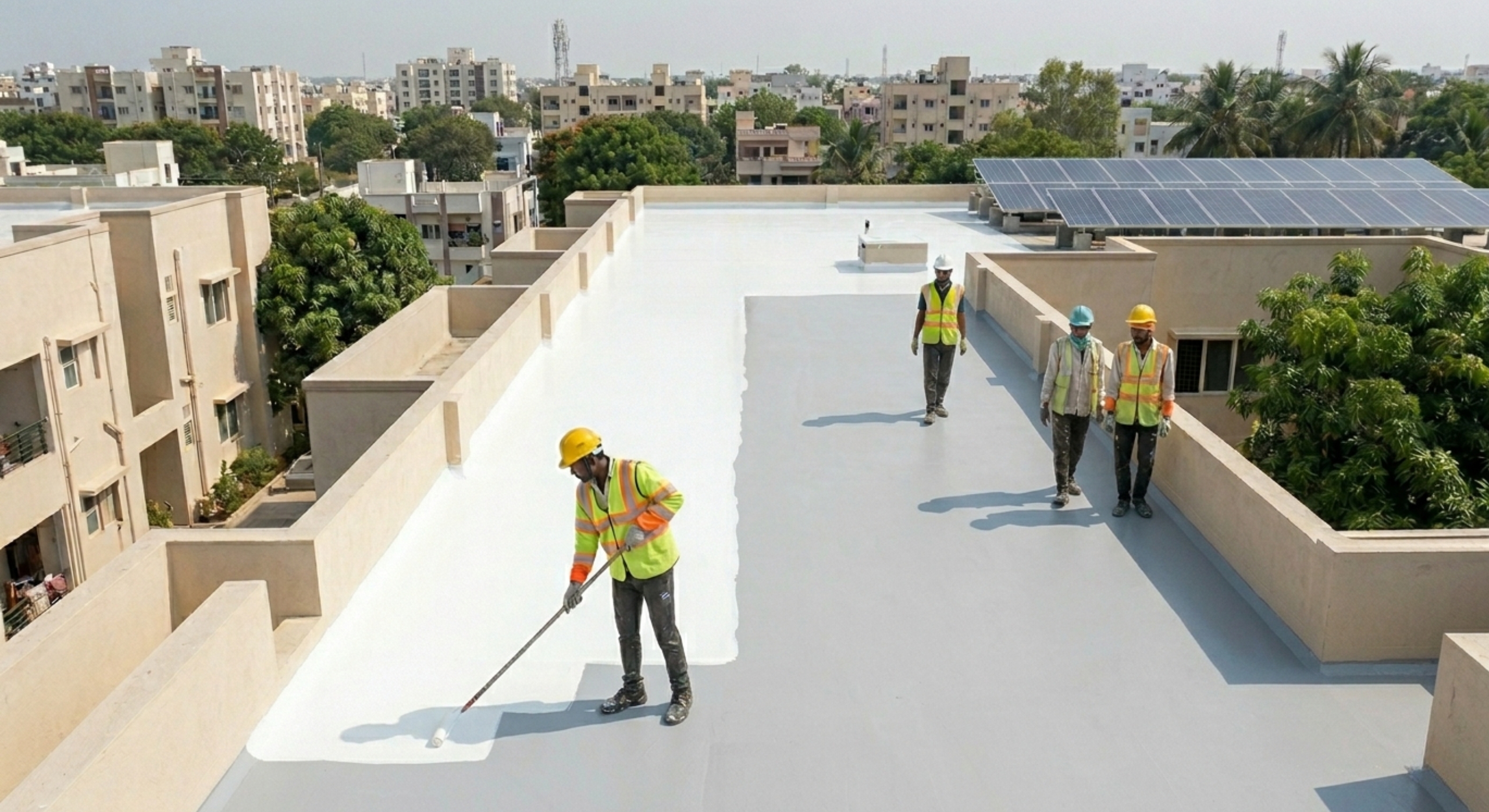 You are currently viewing Polyurethane Waterproof Coating for Roofs: Benefits and Applications Explained