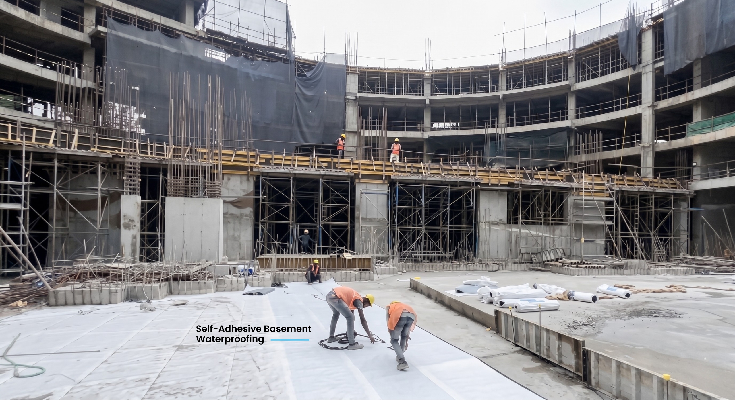 You are currently viewing Basement Waterproofing Solutions Using Self-Adhesive Membranes