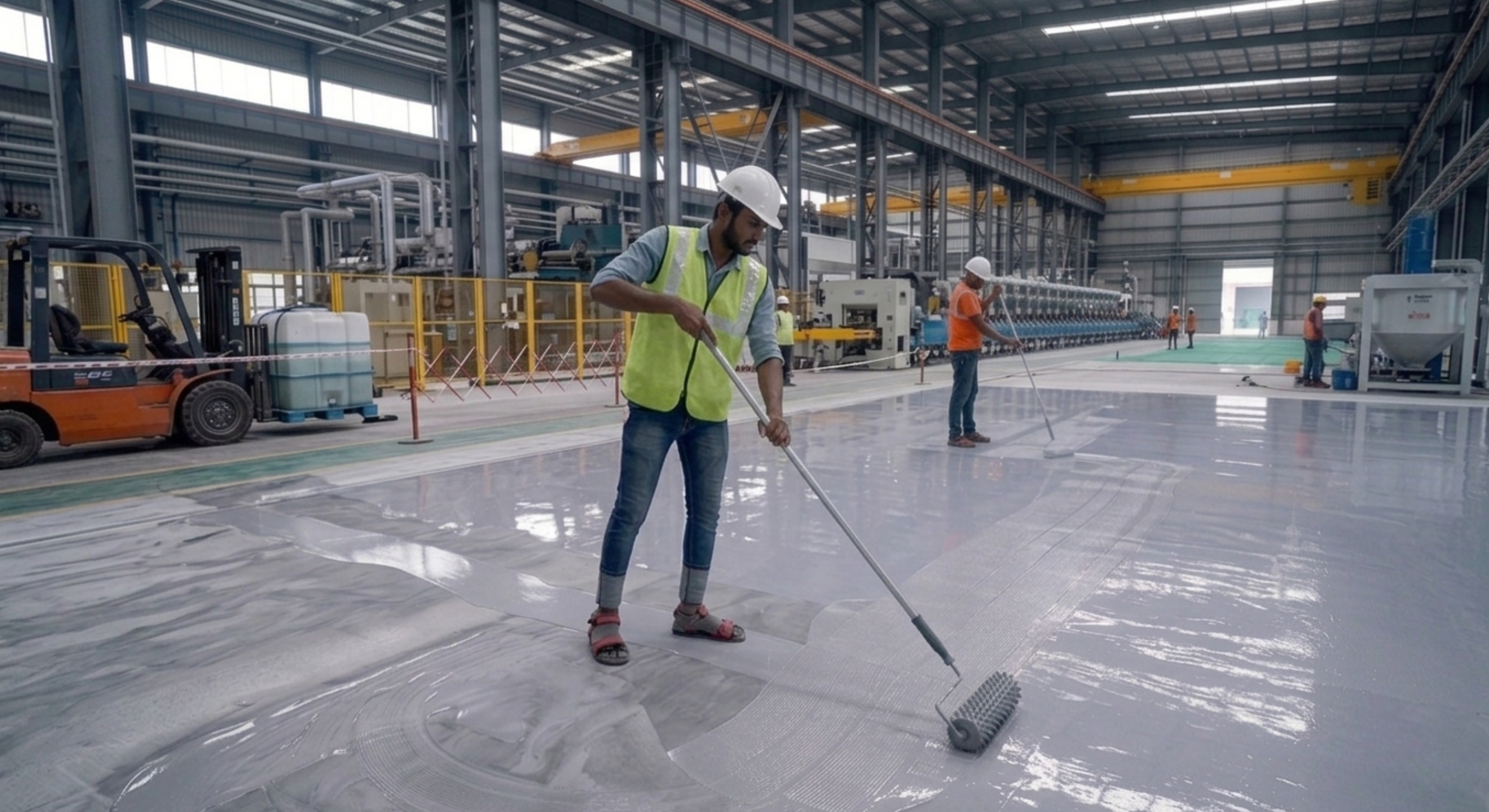 industrial epoxy flooring