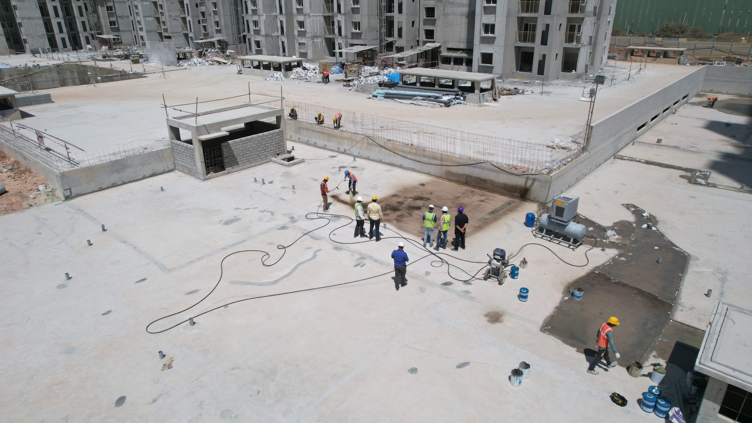 Polyurethane Waterproofing System for Prestige Finsbury Park