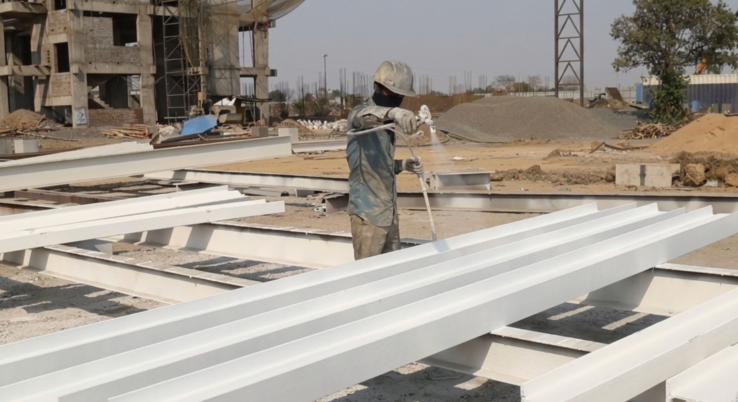 water-based intumescent coating designed for structural steel fire protection